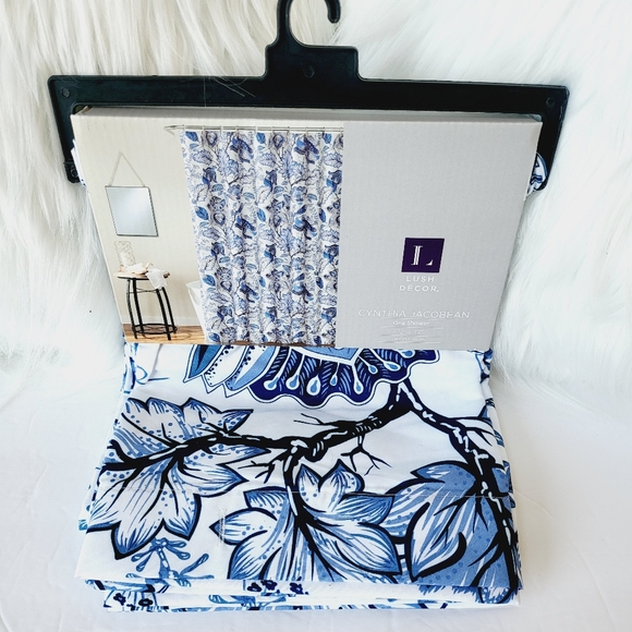 Shower Curtain Cynthia Jacobean - Picture 9 of 9